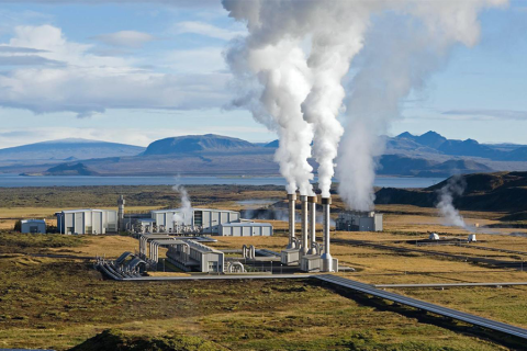 Geothermal plant